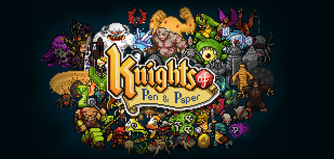 Knights of Pen and Paper v2.34 + DLC - на русском