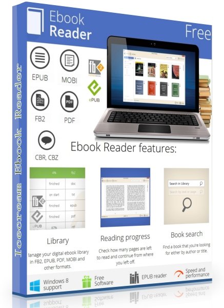 Icecream Ebook Reader Pro – программа для чтения электронных книг