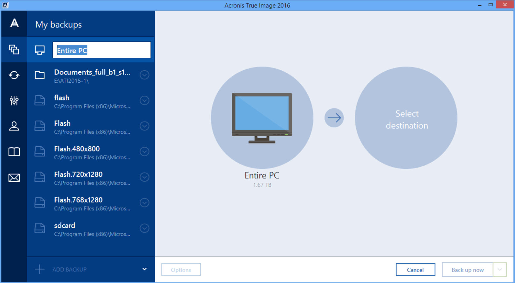 acronis true image как пользоваться