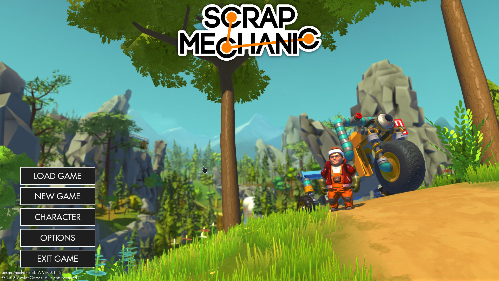 Scrap Mechanic v04.11.2023 - игра на стадии разработки