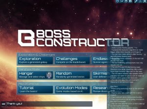 BossConstructor Build 194 - игра на стадии разработки