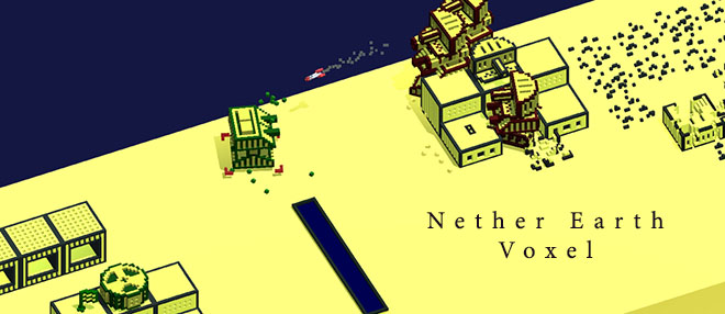 Nether Earth Voxel v0.9.4 - игра на стадии разработки