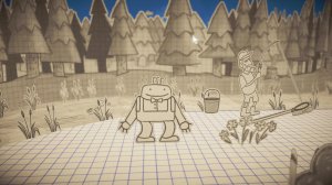 It’s Paper Guy! v1.4 - игра на стадии разработки