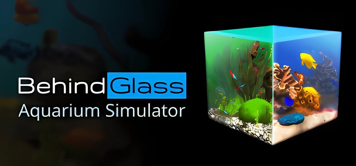 Behind Glass Aquarium Simulator