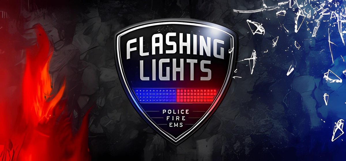 Flashing Lights Police Fire EMS